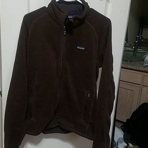 used Mens Brown Patagonia Better sweater jacket